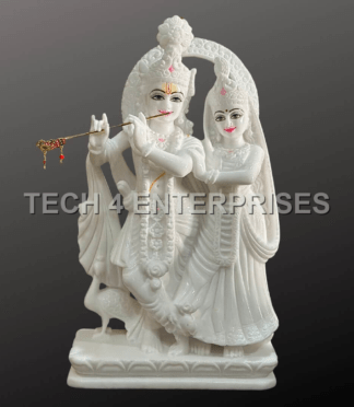 Marble Radha Krishna Idol
