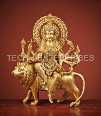 Brass Durga Idol
