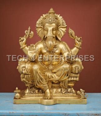 Brass Ganesha Idol