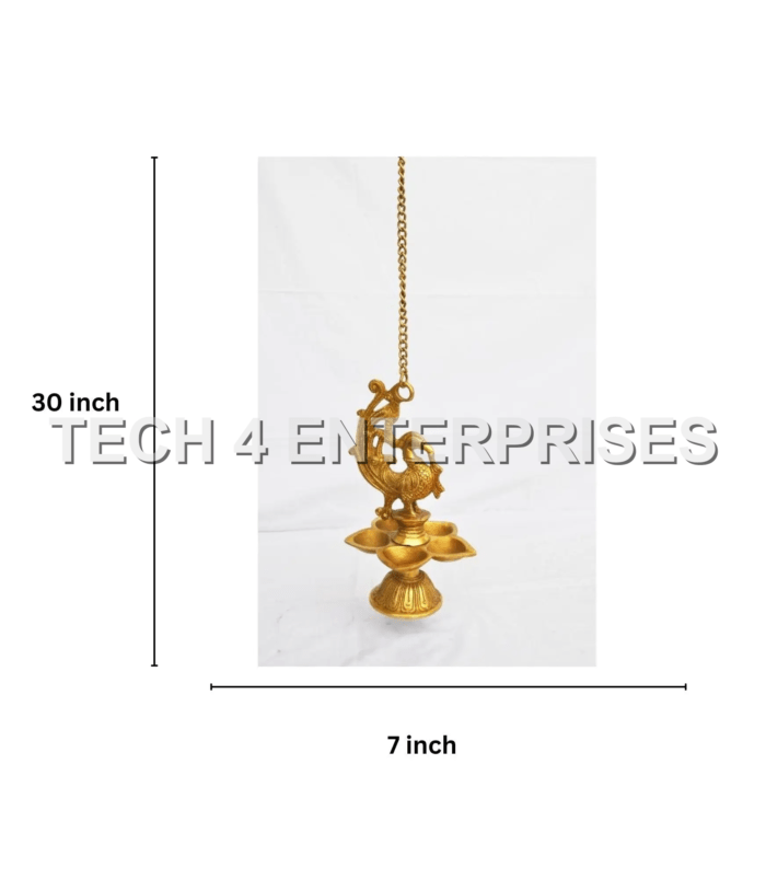 Brass Hanging Diya