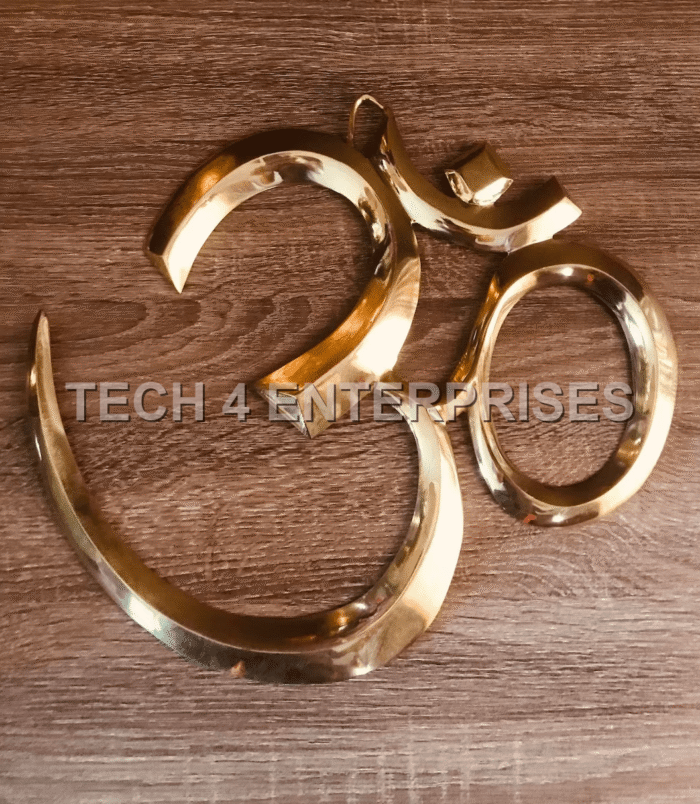 Brass Om Wall Hanging