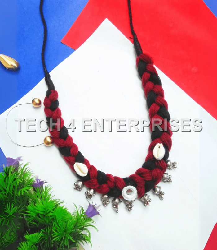 Elegant Handmade Wool and Oxidized Jewelry – Unique and Stylish Accessories