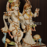 Marble Radha Krishna Idol-2