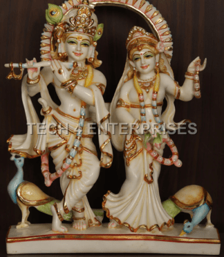 Marble Radha Krishna Idol