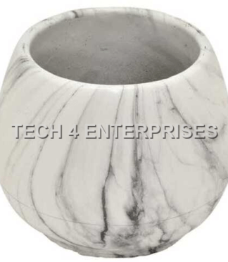 Marble Round Pot