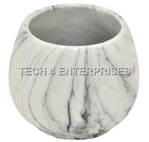Marble Round Pot Marble Round Pot