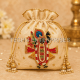 Multicolor Shrinath Ji Beaded Patch for Door Entrance-1