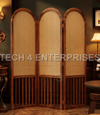 Sheesham Jali-Carved Room Divider