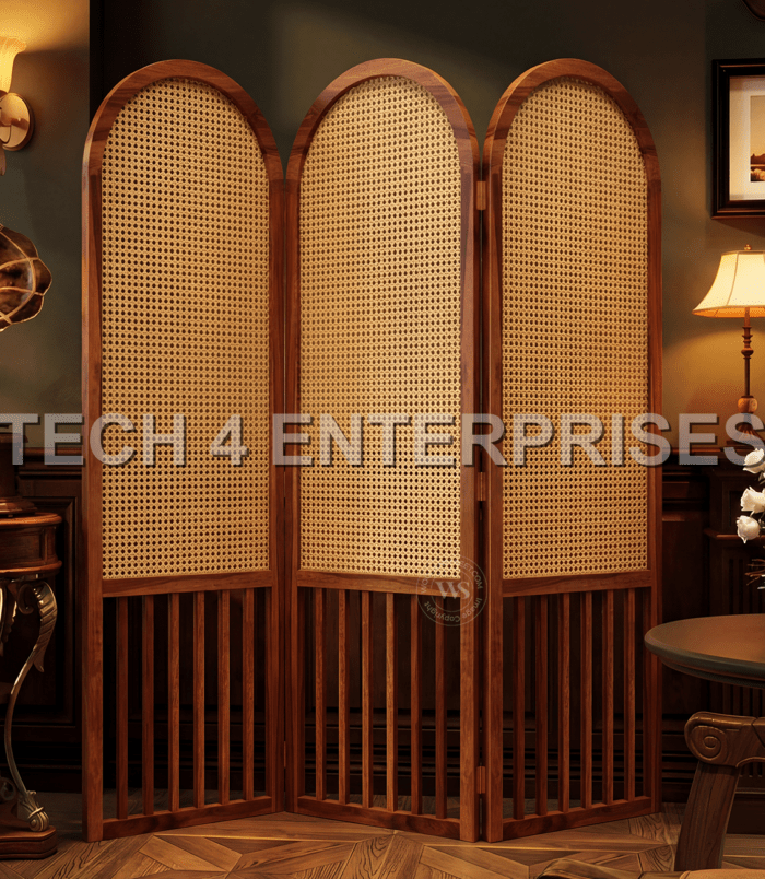 Sheesham Jali-Carved Room Divider Sheesham Jali-Carved Room Divider