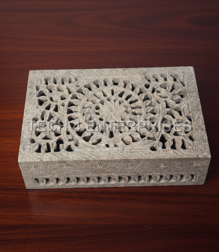 Soapstone Jewellery Box Soapstone Jewellery Box