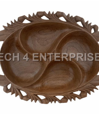 Walnut Wood Dry-Fruit Tray