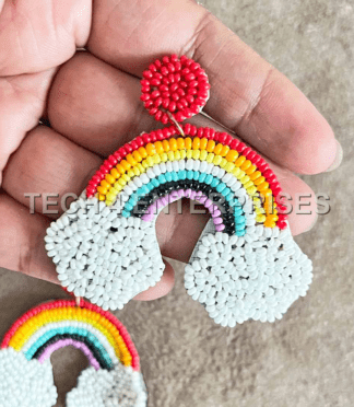 Rainbow Shape Earings